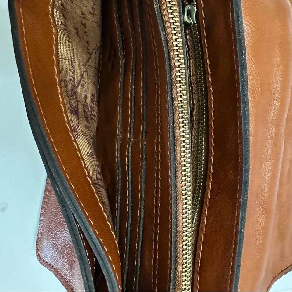 Patricia Nash Atessa Crossbody – Limited Edition Leather Discovery Collection - Picture 8 of 13